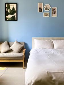 Cama o camas de una habitación en Adagio Hostel