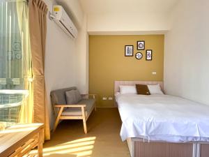 Cama o camas de una habitación en Adagio Hostel