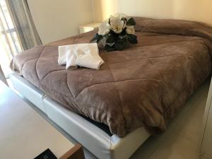 Postel nebo postele na pokoji v ubytování Hotel Amica