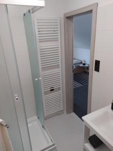 Kúpeľňa v ubytovaní Penzion Drnovec