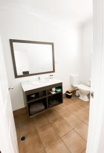 
A bathroom at The Kimberley Grande Hotel
