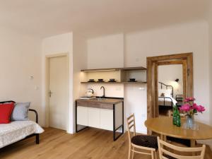 Kuchyňa alebo kuchynka v ubytovaní Bonviván Apartments