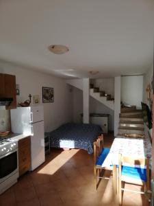 Kuchyň nebo kuchyňský kout v ubytování Apartments Ana Pogana