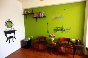 Area soggiorno di 影拾光民宿Shadow of Light B&B