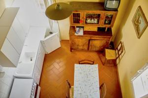 Kuchyň nebo kuchyňský kout v ubytování Villa Graziani