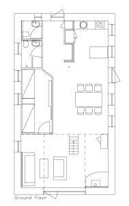 Planimetria di Stenhuset i Pilbrodalen