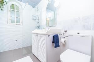 Koupelna v ubytování Villa Kamen