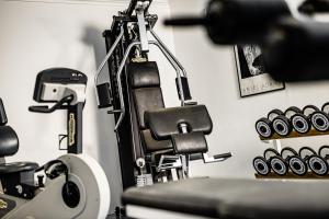 Fitness centrum a/nebo fitness zařízení v ubytování Giardin Boutique Hotel B&B