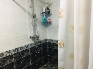 Koupelna v ubytování Cinzano Complex