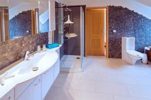 Koupelna v ubytování Ferienwohnung Dreimaster W2