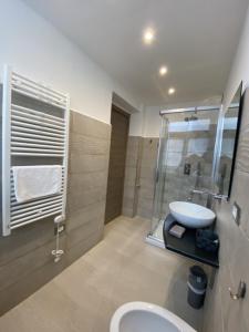 Koupelna v ubytování Maestrale Charme Rooms