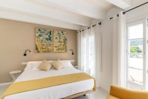 Postel nebo postele na pokoji v ubytování Hotel m - 27