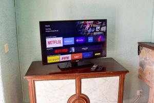 TV/trung tâm giải trí tại Villa Agata Rab - Pool, Sauna apartment I