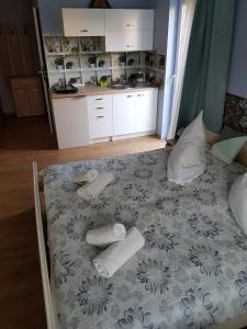 Posteľ alebo postele v izbe v ubytovaní Willa Zachodni Brzeg