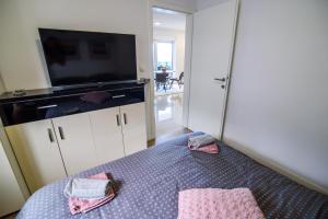 TV a/nebo společenská místnost v ubytování Lorena Luxury Apartment