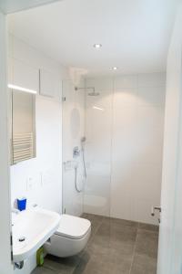 Et badeværelse på AMBERG [APART] - Wohnraum auf Zeit
