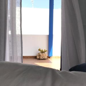 Letto o letti in una camera di Volta Superior Studios