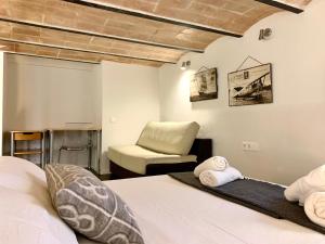 Posteľ alebo postele v izbe v ubytovaní Dalí Residence
