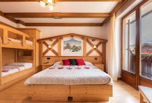 Postel nebo postele na pokoji v ubytování Hotel Ghezzi