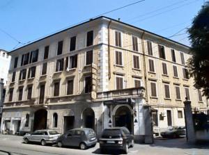 Budova, kde se hotel nachází