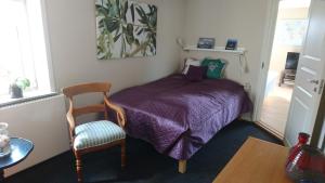 Η κουζίνα ή μικρή κουζίνα στο B&B STRANDHUSET