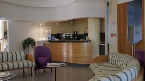 The lounge or bar area at Hotel Brig