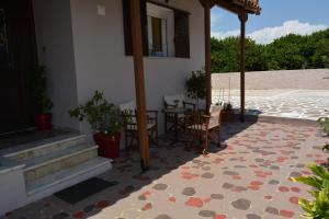 Balkón nebo terasa v ubytování Green House Nafplio