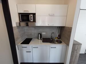Küche/Küchenzeile in der Unterkunft HP Apartments