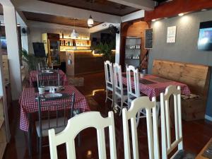 Istumisnurk majutusasutuses Hello Guest House