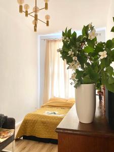 Posteľ alebo postele v izbe v ubytovaní Apartament Hygge Monte Cassino 4