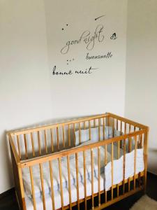 Letto o letti in una camera di Ferienwohnung Steiner