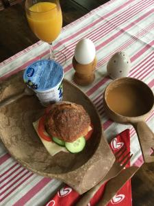 Savikulma B&B提供给客人的早餐选择