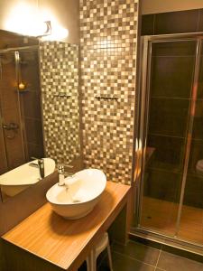 Kúpeľňa v ubytovaní Fanari Hotel