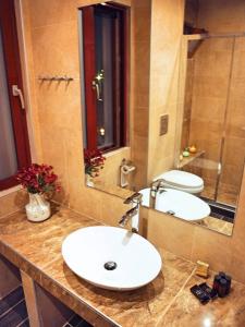 Kúpeľňa v ubytovaní Fanari Hotel