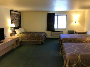 Katil atau katil-katil dalam bilik di Arch Canyon Inn
