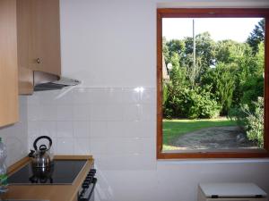 Kuchyňa alebo kuchynka v ubytovaní BALATON ART Apartman