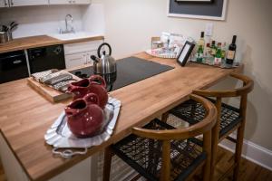 A cozinha ou cozinha compacta de Henry Norman Hotel