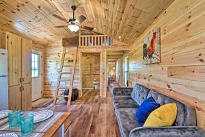 Mammoth Cave Cabin Porch, Lake, and Waterfall!