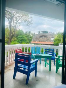 Hotel Mar Rey陽台或露臺