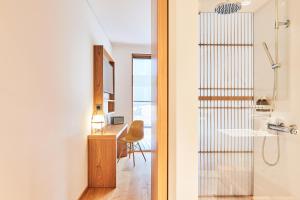 Bilik mandi di ART HOUSE Basel - Member of Design Hotels