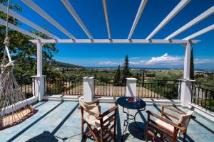 A balcony or terrace at Villa Gerasimoula