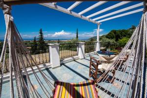 A balcony or terrace at Villa Gerasimoula
