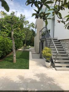 Zahrada ubytování Apartment Lycia