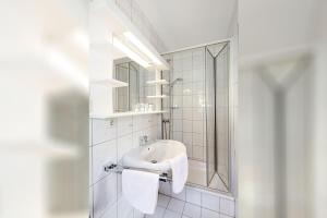 Koupelna v ubytování Gästehaus Sonnenbichl