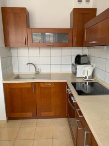Kuchyňa alebo kuchynka v ubytovaní Apartament Halina