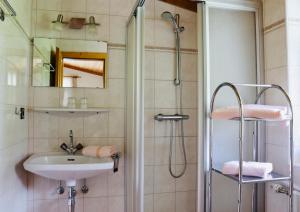 Kúpeľňa v ubytovaní Pension Schachernhof + 23 fotografií
