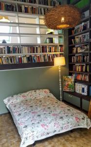 Knihovna v ubytování v soukromí