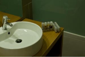 Kylpyhuone majoituspaikassa Guesthouse Theonimfi