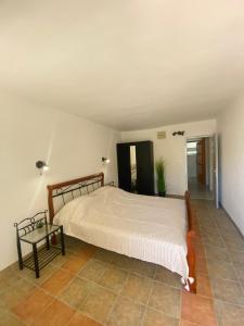 Postel nebo postele na pokoji v ubytování Apartments 'Stine'