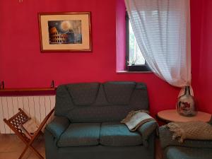 Posezení v ubytování Casa Los Maestros